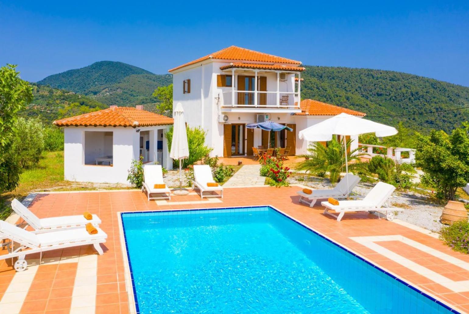 Villa Glafki Panormos  Exterior foto